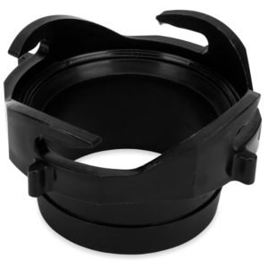 Camco RV Sewer Hose Twist Connect Kit | Non-Restrictive Design | Fits 3” Hoses