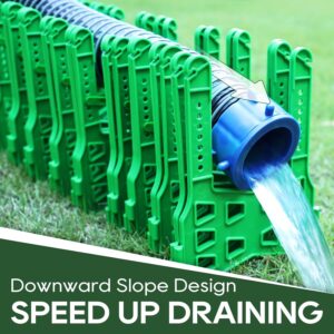 RVGUARD 15-Ft Sewer Hose Support: Green, Adjustable, Fast Dump
