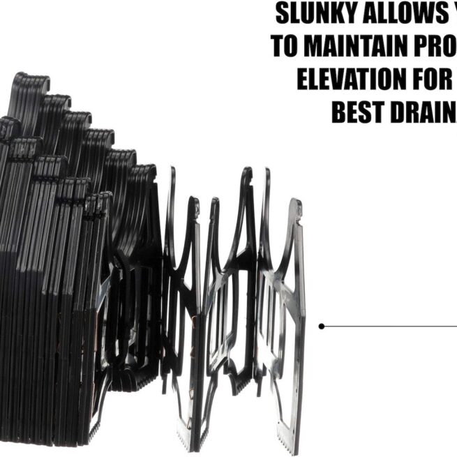 Valterra 10-Foot Slunky RV Hose Support - Black