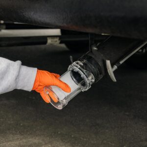 Camco RV Sewer Hose Extender | 5-Inch Transparent Design, Polycarbonate (39572)