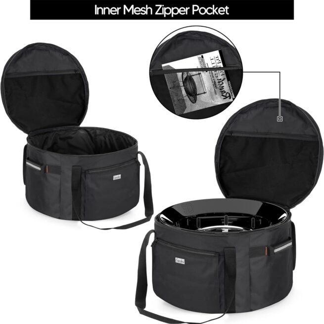 Portable SAMDEW 19-in Fire Pit Bag for Outland Firebowl 893, 870, 823