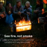 BioLite FirePit: Smokeless Outdoor Wood & Charcoal Fire Pit with Bluetooth & USB-A Out