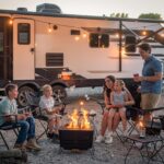 TIKI Brand Retreat Smokeless Fire Pit: Stainless Steel, Compact Design - Black