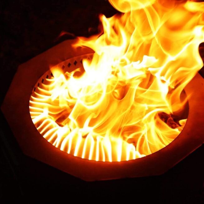 INNO STAGE 13" Smokeless Fire Pit: Low Smoke, Portable Design