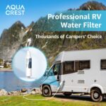 AQUA CREST RV Inline Water Filter | NSF Certified, 2 Pack