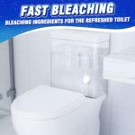 Vacplus Toilet Bowl Cleaner Tablets 20 Pack: Bleach Automatic Cleaners