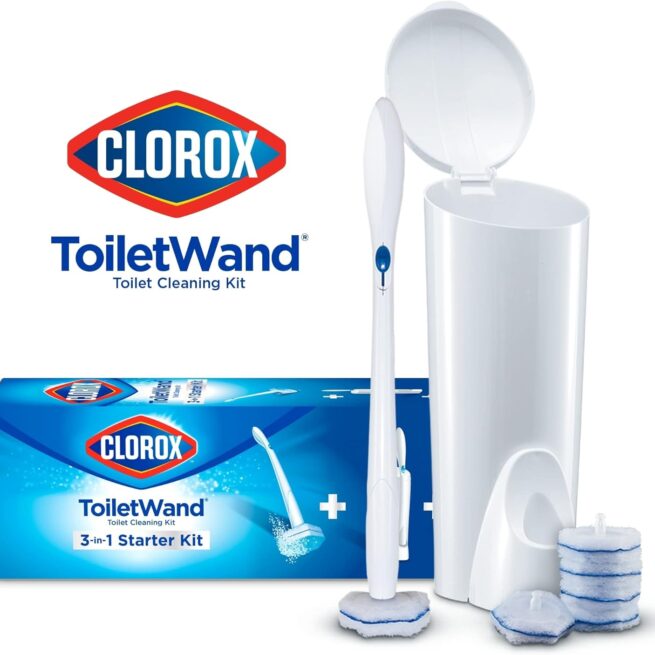 Clorox ToiletWand: Disposable Cleaning Kit with 6 Refills