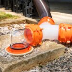 Camco RhinoFLEX RV Wye Sewer Hose Fitting | Swivel Ends, Gaskets
