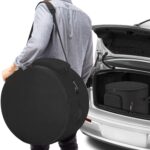 SIRUITON 24 Outdoor Fire Pit Bag  Outland 883885 Compatible Travel Case, Black