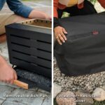 TIKI Brand Retreat Smokeless Fire Pit: Stainless Steel, Compact Design - Black