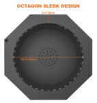 Onlyfire 26 Smokeless Fire Pit with Ash Pan - Outdoor Bonfire