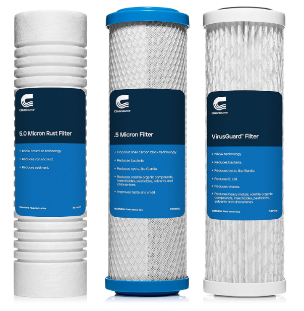 Ultra RV Water Filter System: VirusGuard for Protection Against Viruses, Bacteria & Cysts
