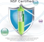 RVGUARD Inline RV Water Filter: NSF Certified, Reduces Odors, Taste, Rust, Chlorine - 4 Pack