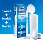 Clorox ToiletWand: Disposable Cleaning Kit with 6 Refills