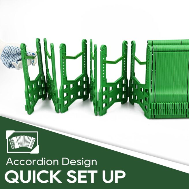 RVGUARD 15-Ft Sewer Hose Support: Green, Adjustable, Fast Dump