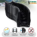 RV Sewer Hose Support: 20-Foot Holder for Trailers, Campers & Motorhomes