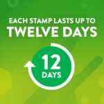 Scrubbing Bubbles Toilet Gel Stamps: Rainshower Scent, 1 Dispenser + 6 Stamps