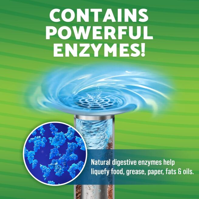 Green Gobbler Enzyme Drain Cleaner | Fights Odors & Grease | 1 Gal