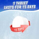 Vacplus Toilet Bowl Cleaner Tablets 20 Pack: Bleach Automatic Cleaners
