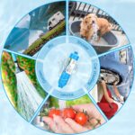 NSF Certified RV Inline Water Filter, 20 Microns, Reduces Bad Taste & Odors, Chlorine - 4 Pack