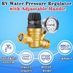 Adjustable RV Water Pressure Regulator - Camper Upgrade