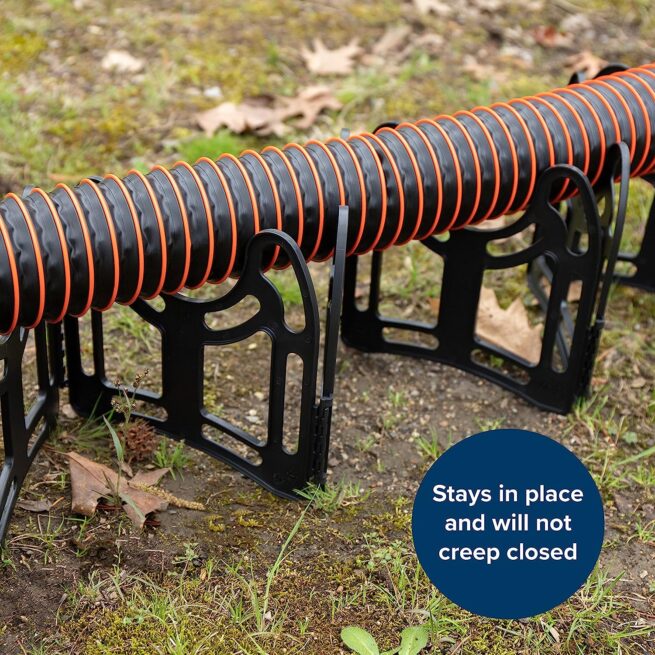Camco Sidewinder 20-Ft RV Sewer Hose Support | Telescoping Design