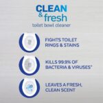 Lysol Toilet Bowl Cleaner Gel - 24oz, Forest Rain Scent, Stain Removal