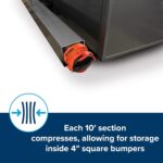 Camco RhinoFLEX 20-Ft RV Sewer Hose Kit | Clear Elbow, 4-in-1 Adapter