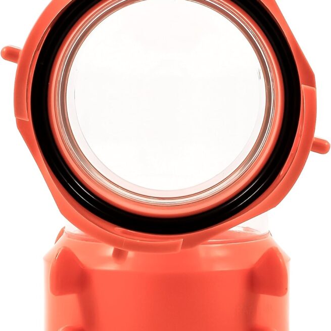 Camco 39857 RhinoFLEX Clear 90° Sewer Hose Swivel Fitting