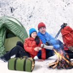 Canvas Firewood Carrier Bag | Log Tote for Fireplace & Camping (Army Green)