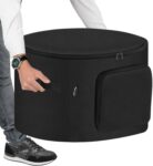 SIRUITON 24 Outdoor Fire Pit Bag  Outland 883885 Compatible Travel Case, Black