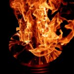 Portable Stainless Steel Fire Pit - Smokeless Outdoor Wood Burning (19 Inch)