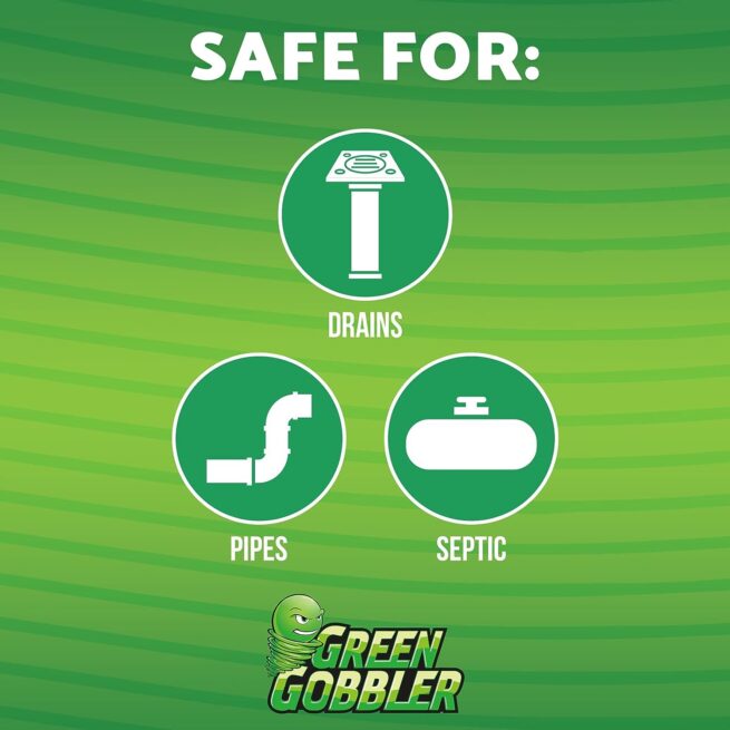 Green Gobbler Enzyme Drain Cleaner | Fights Odors & Grease | 1 Gal