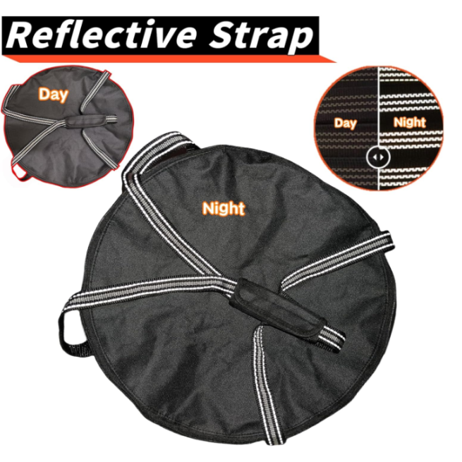 Firepit Carry Bag & All-Weather Cover for Solo Stove Bonfire & Outland Living Fire Pit