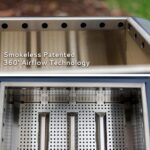 TIKI Brand Retreat Smokeless Fire Pit: Stainless Steel, Compact Design - Black