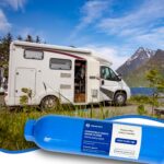 Hourleey 2 Pack RV Inline Water Filter + Flexible Hose Protectors