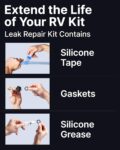 RV Fresh Water Kit: Pressure Regulator, Filter, Splitter, Connector & More