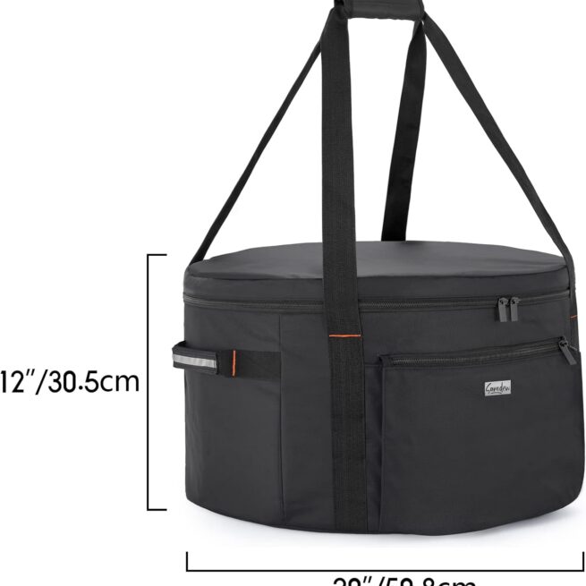 Portable SAMDEW 19-in Fire Pit Bag for Outland Firebowl 893, 870, 823