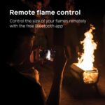 BioLite FirePit: Smokeless Outdoor Wood & Charcoal Fire Pit with Bluetooth & USB-A Out