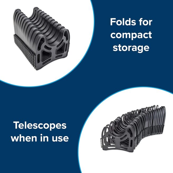 Camco Sidewinder 20-Ft RV Sewer Hose Support | Telescoping Design