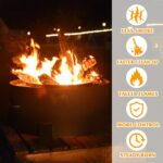 27" Smokeless Fire Pit: Portable Steel Bonfire for Outdoors - Black