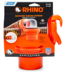 Camco 39736 RhinoFlex RV Sewer Elbow | 360° Rotation, Built-in Gasket | Fits 4 Inlets