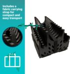 RV Full Hookups Tamer  3-in-1 Sewer Hose Support, Water Hose, Power Cord Cradles