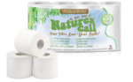 Nature's Call Bamboo Toilet Paper - Soft 2-Ply RV, Boat, Home Use (8 Rolls)
