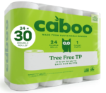 Caboo Bamboo Toilet Paper: Septic Safe, Biodegradable, Eco-Friendly 2-Ply