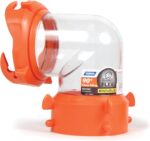 Camco 39857 RhinoFLEX Clear 90° Sewer Hose Swivel Fitting