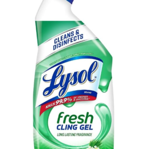 Lysol Toilet Bowl Cleaner Gel - 24oz, Forest Rain Scent, Stain Removal