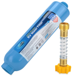 Camco TastePURE Camper/RV Water Filter - GAC & KDF - Made in USA