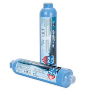 Camco TastePURE RV Water Filter | Odor & Chlorine Reduction | USA Made | 2-Pack