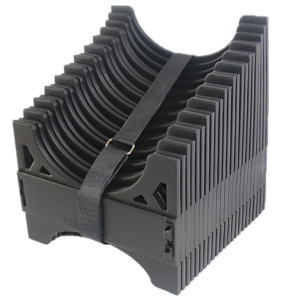 20ft RV Sewer Hose Support: Patented Nesting Design, Quick Setup, Proper Drainage